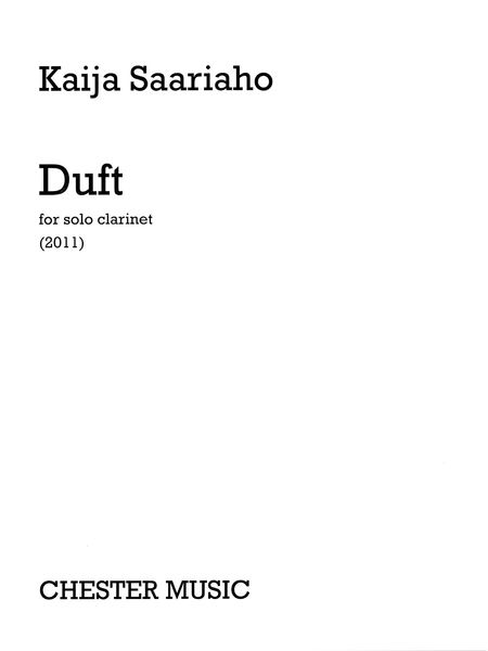 Duft : For Solo Clarinet (2011).
