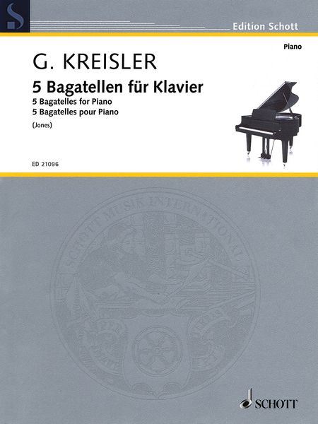 5 Bagatellen : Für Klavier (1953) / edited by Sherri Jones.