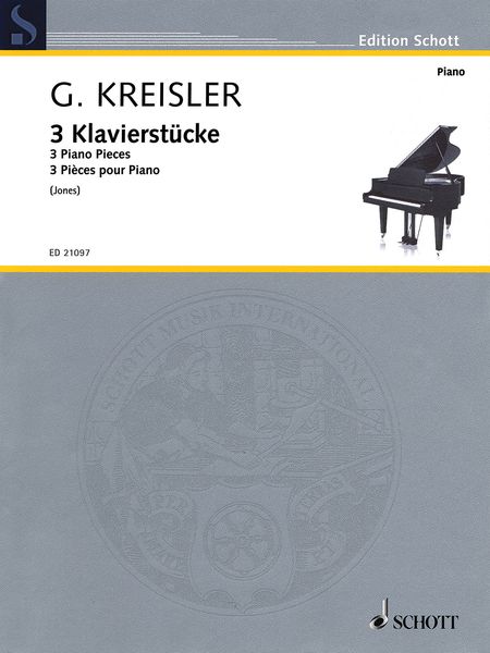 3 Klavierstücke (1947) / edited by Sherri Jones.
