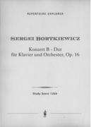 Konzert B-Dur, Op. 16 : Für Klavier und Orchester.