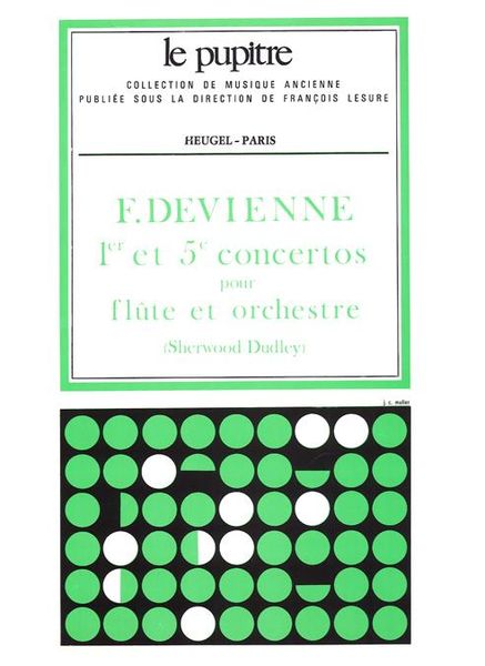 1er Et 5e Concertos Pour Flute Et Orchestre.