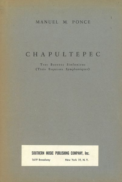 Chapultepec : For Orchestra.