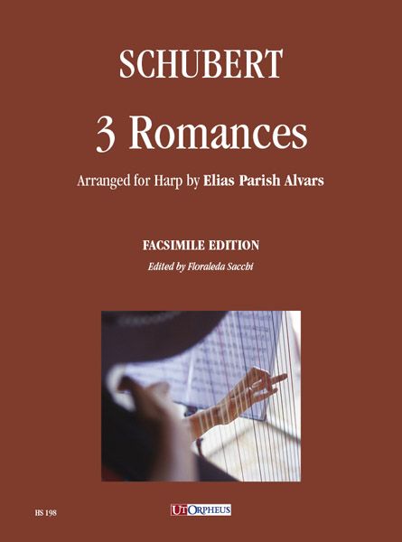 3 Romances : For Harp / arranged by Elias Parish-Alvars.