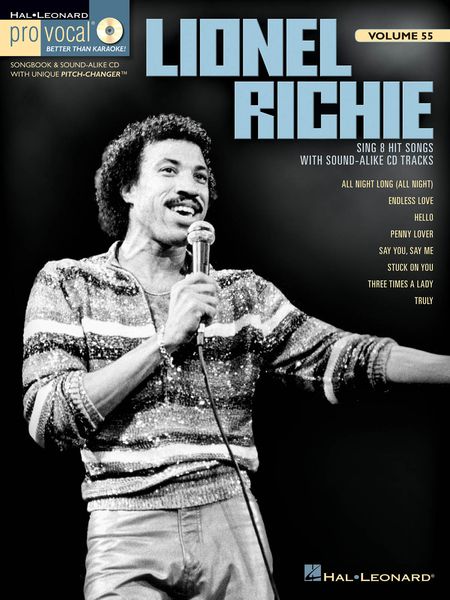 Lionel Richie : Sing 8 Hit Songs With Sound-Alike Tracks.