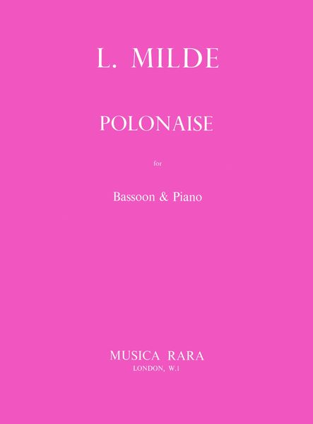 Polonaise : For Bassoon and Piano / edited by William Waterhouse.