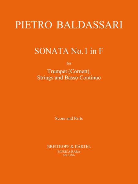 Sonata In F Nr. 1 : For Trumpet and Orchestra.