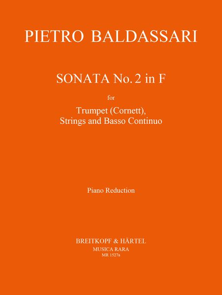 Sonata In F Nr. 2 : For Trumpet and Piano / edited by Robert P. Block and John Beer.