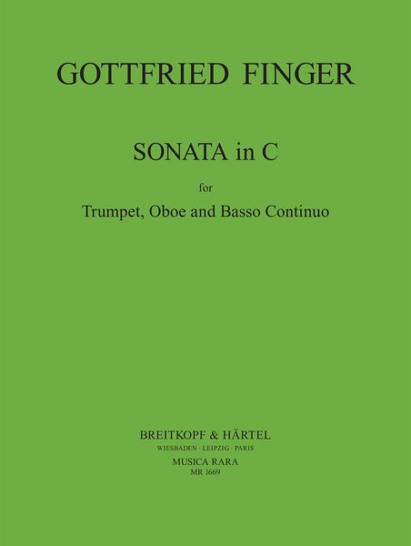 Sonata : For Oboe, Trumpet and Basso Continuo / edited by Barry Cooper and Robert L. Minter.