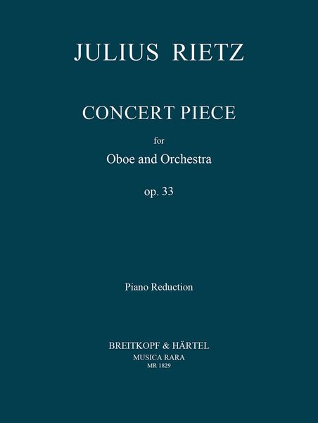 Konzertstück, Op. 33 : For Oboe and Piano / edited by James Ledward.