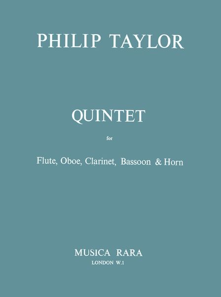 Quintet : For Winds.