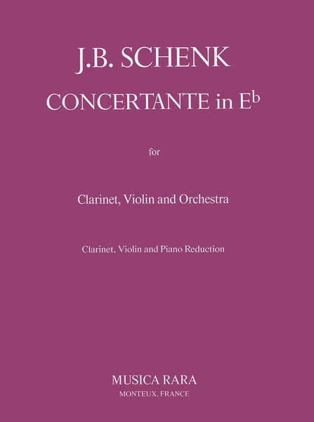 Concertante In E Flat : For Clarinet, Violin and Piano / edited by Robert P. Block and Himie Voxman.
