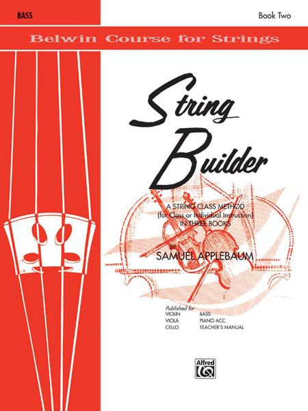 Belwin String Builder, Vol. 2 : For Bass.