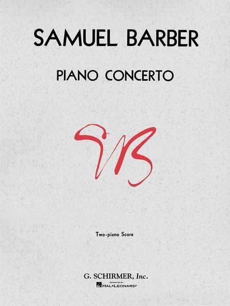 Piano Concerto, Op. 38 : reduction For Two Pianos, Four Hands.