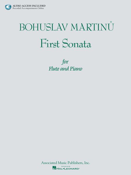 First Sonata : For Flute and Piano.