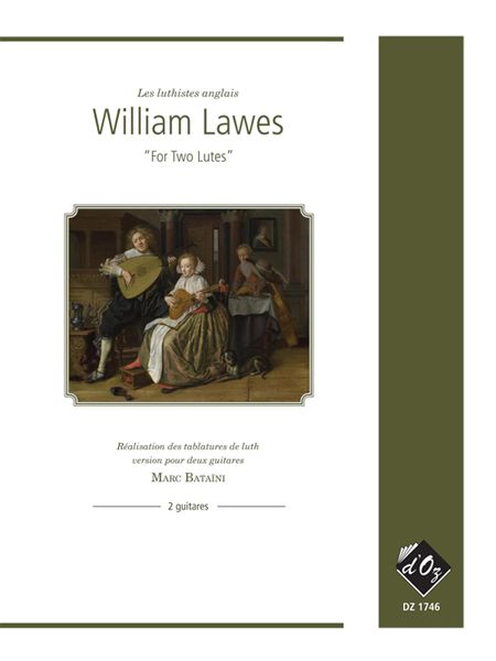 For Two Lutes / Version For 2 Guitars by Marc Bataini.