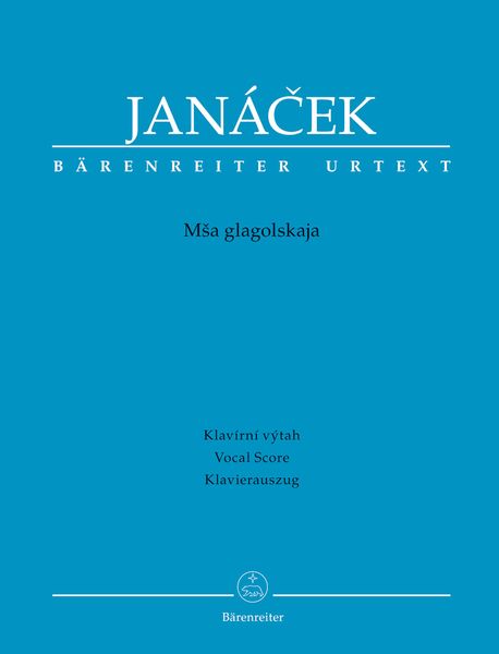 Msa Glagoskaja / Vocal Score by Martin Zehn.