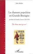 Chanson Populaire En Grande-Bretagne Pendant La Gran Guerre 1914-1918.