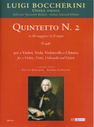 Quintetto N. 2 : For 2 Violins, Viola, Cello and Guitar / Ed. Fulvia Morabito and Andrea Schiavano.