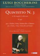 Quintetto N. 3 : For 2 Violins, Viola, Cello and Guitar / Ed. Fulvia Morabito and Andrea Schiavano.