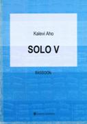 Solo V : For Bassoon (1999).