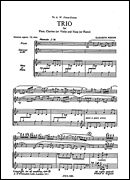 Trio : For Flute, Clarinet (Viola) and Harp (Piano.