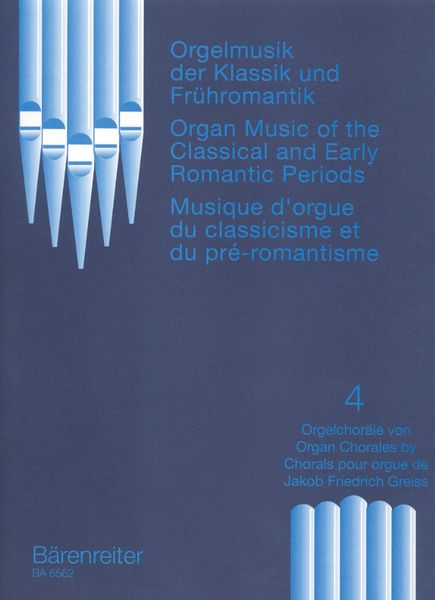 Organ Chorales / edited by Eberhard Hofmann.