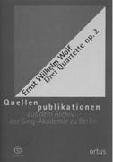 Drei Quartette, Op. 2 : Für Zwei Violinen, Viola und Bass / edited by Phillip Schmidt.
