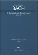 O Ewigkeit, Du Donnerwort, BWV 20 / edited by Ulrich Leisinger.