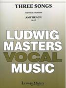 Three Songs, Op. 78 : For Voice and Piano.