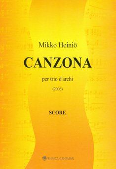 Canzona : Per Trio d'Archi (2006).