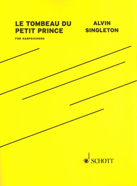 Le Tombeau Du Petit Prince : For Harpsichord (1978).
