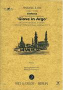 Sinfonia Zum Melodramma Pastorale Giove In Argo / edited by Reiner Zimmermann.
