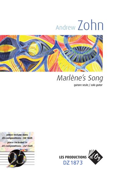 Marlène's Song : For Solo Guitar.