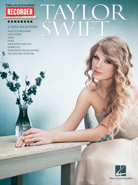 Taylor Swift : Hal Leonard Recorder Songbook.