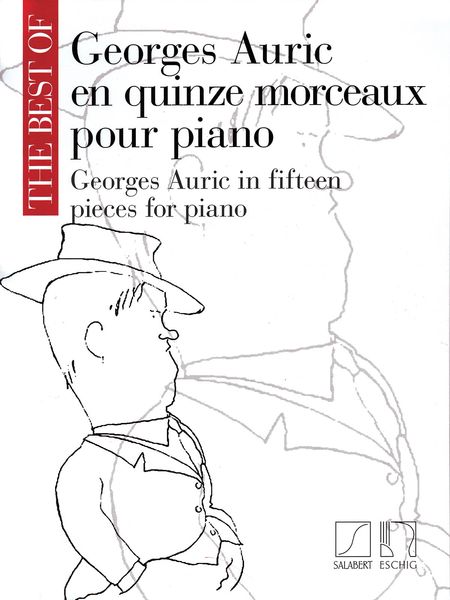 Best Of Georges Auric In Fifteen Pieces For Piano.