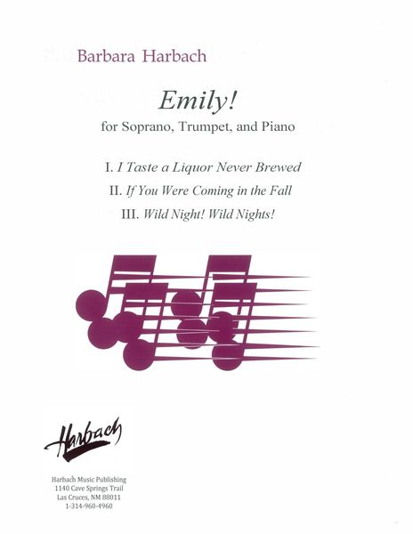 Emily! : For Soprano, Trumpet and Piano [Download].