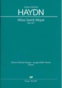 Missa Sancti Aloysii, MH 257 : Per Soli SSA, Coro SSA, 2 Violini, Organo E Bassi.