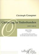 Christ Lag In Todesbanden, GWV 1130-21 : For Ccb, Traverso, Strings and Basso Continuo.