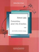 Concertino Pour Trio d'Anches : Pour Hautbois, Clarinette Et Basson (1965).