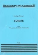 Sonata, Op. 15 : For Flute, Clarinet, Violin and Cello.
