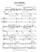 Four Sketches, Op. 63 : For Alto Flute, English Horn and Harp (2010).