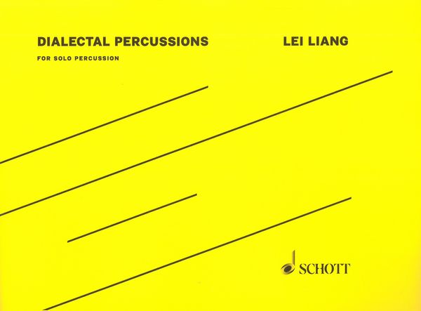 Dialectal Percussions : For Solo Percussion (1994).