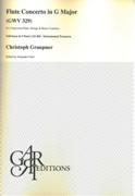 Flute Concerto In G Major (GWV 329) : For Flute, Strings and Basso Continuo / Ed. Alejandro Garri.