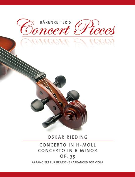 Concerto In B Minor, Op. 35 : For Viola and Piano / arranged by Christoph Sassmannhaus.