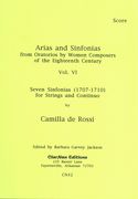 Seven Sinfonias (1707-1710) : For Strings and Continuo / Ed. by Barbara G. Jackson.