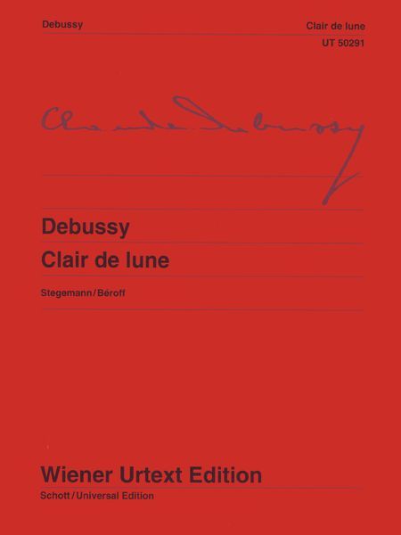 Clair De Lune : For Piano / edited by Michael Stegemann.