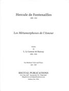 Metamorphoses De l'Amour : For Medium Voice and Piano.