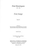 Fem Sange, Op. 8 : For Medium Voice and Piano.