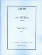 Three Pieces : For Piano (1989) / edited by Brian Mcdonagh.
