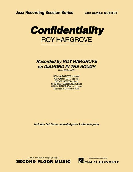 Confidentiality : For Jazz Combo.